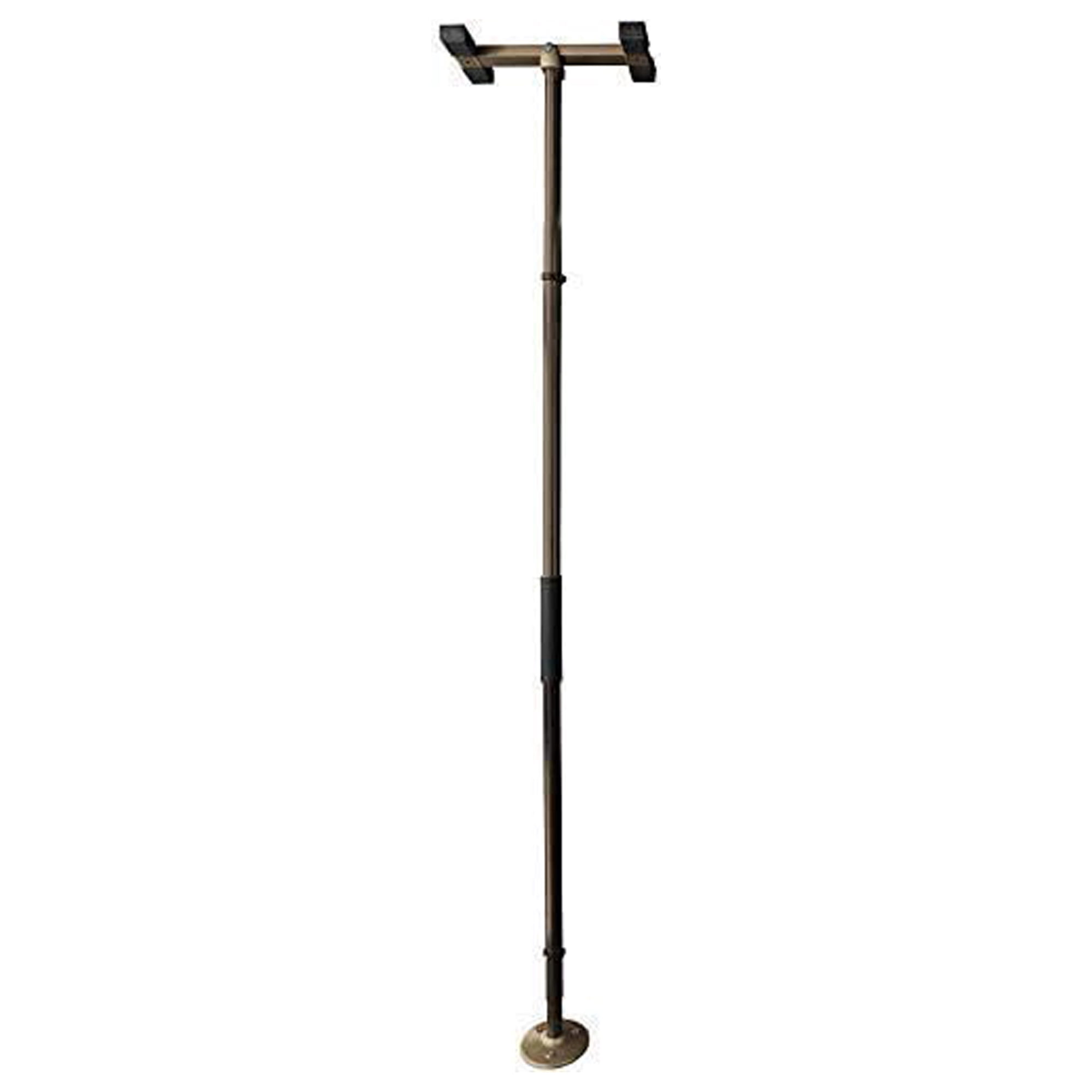 Signature Life Sure Stand Straight Pole, Elderly Floor to Ceiling Transfer Pole, Safety Grab Bar, Deep Bronze