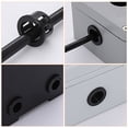 thumbnail image 3 of 200pcs Cable Snap Bushing Grommet Cable Bushing Grommet Nylon Cable Wiring Rings, 3 of 8