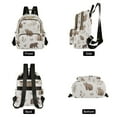 thumbnail image 4 of FORMRS Mini Backpack Purse for Women Travel Daypack Casual Shoulder Bag, Light Gray Bears, 4 of 7