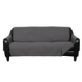 thumbnail image 5 of FurHaven Pawprint Non-Skid Sofa and Chair Furniture Protector for Dogs and Cats - Loveseat, Gray, 5 of 11