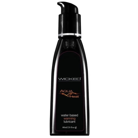 Wicked Sensual Care Aqua Heat Warming Sensation Lubricant - 2 oz