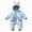 O114-Sky Blue, variant on 18-24 Months Newborn Baby Winter Hooded Snowsuit Deer Ear Padded Romper Infant Zipper Warm Jumpsuit Outfit