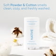 thumbnail image 4 of Native Deodorant, Aluminum Free, Powder & Cotton, for Women and Men, 2.65 oz, 4 of 11