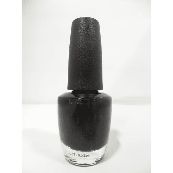 OPI Black Onyx Nail Polish, 15 ml / 0.5 oz