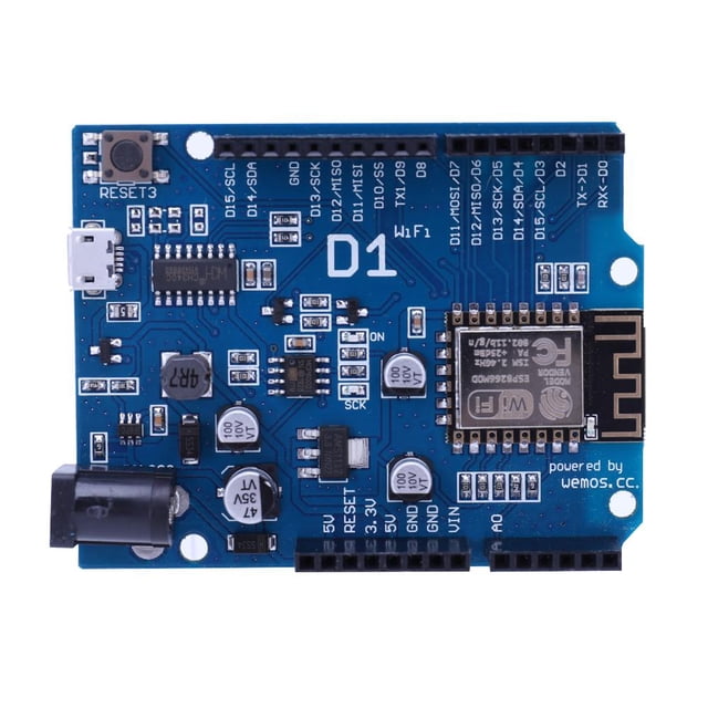 Placa de desarrollo D1 WiFi R3 PCB electrónico inteligente para IDE compatible con Arduino Tmvgtek Para estrenar