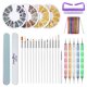 thumbnail image 1 of Fiudx Ofertas del día Juego de herramientas para manicura, bolígrafo para decoración de uñas, lima de uñas, decoración de diamantes de imitación, 1 of 3