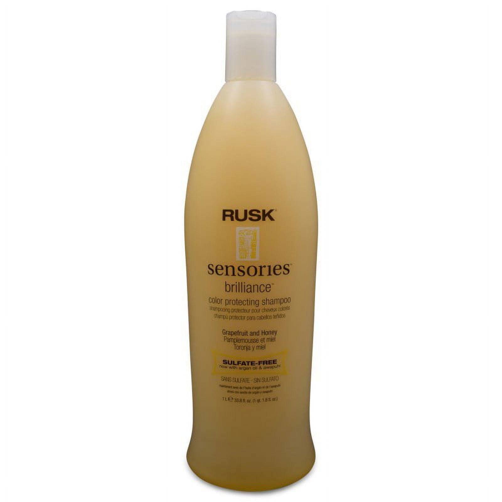 Rusk Brilliance Shampoo Für Unisex, 958 Ml - Pflegt Gefärbtes Haar Mit Honig, Seetang & Pflanzlichem Protein