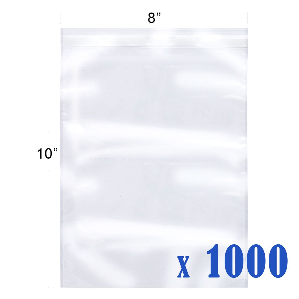 Extra large Resealable Opp Bags Self Adhesive peel & Seal Cellophane Plastic Bag 
