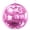Pink, variant on Wharick Mirror Ball, Glass Disco Ball with Hanging Ring, 11.81", 15.75", 19.69" Multi Size Decorative Ball