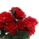 thumbnail image 3 of Flores artificiales Plantas Seda Plástico Rosa Arreglos florales Ramos de boda rojo Zulema Flores rosas francesas artificiales, 3 of 8