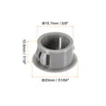 thumbnail image 2 of Uxcell 66Pack 5/8" Plastic Hole Plugs Panel Flush Type Knockout Locking Plugs, Gray, 2 of 5