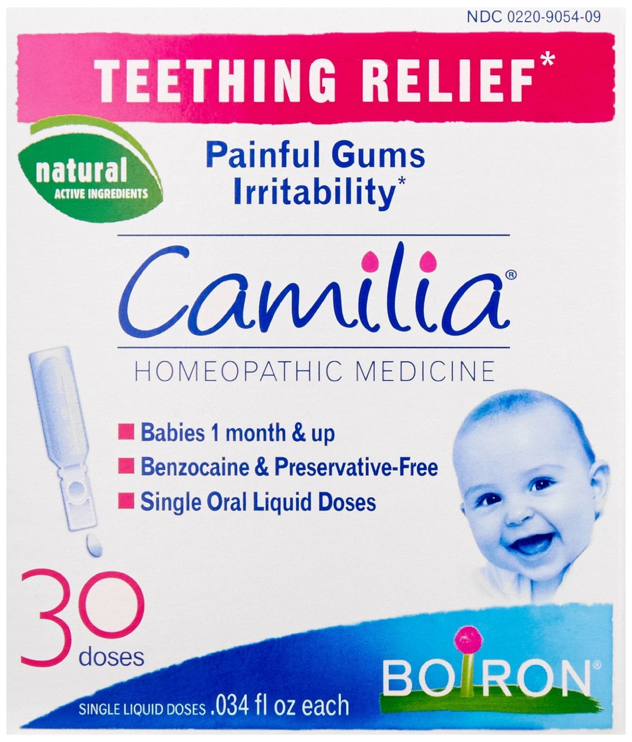 NEW BOIRON THEETHING RELIEF PAINFUL GUMS IRRITABILITY BENZOCAINE FREE BABY CARE 
