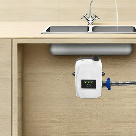 24V White Pressure Booster Pump Automatic Water Recirculating Pump For Shower Bath for Water Heater Booster