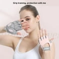 thumbnail image 2 of Soidarity 2 uds guantes de Fitness mancuernas ajustables guante de medio dedo al aire libre absorbente sudor mitones antideslizantes para Type2 NO2, 2 of 6
