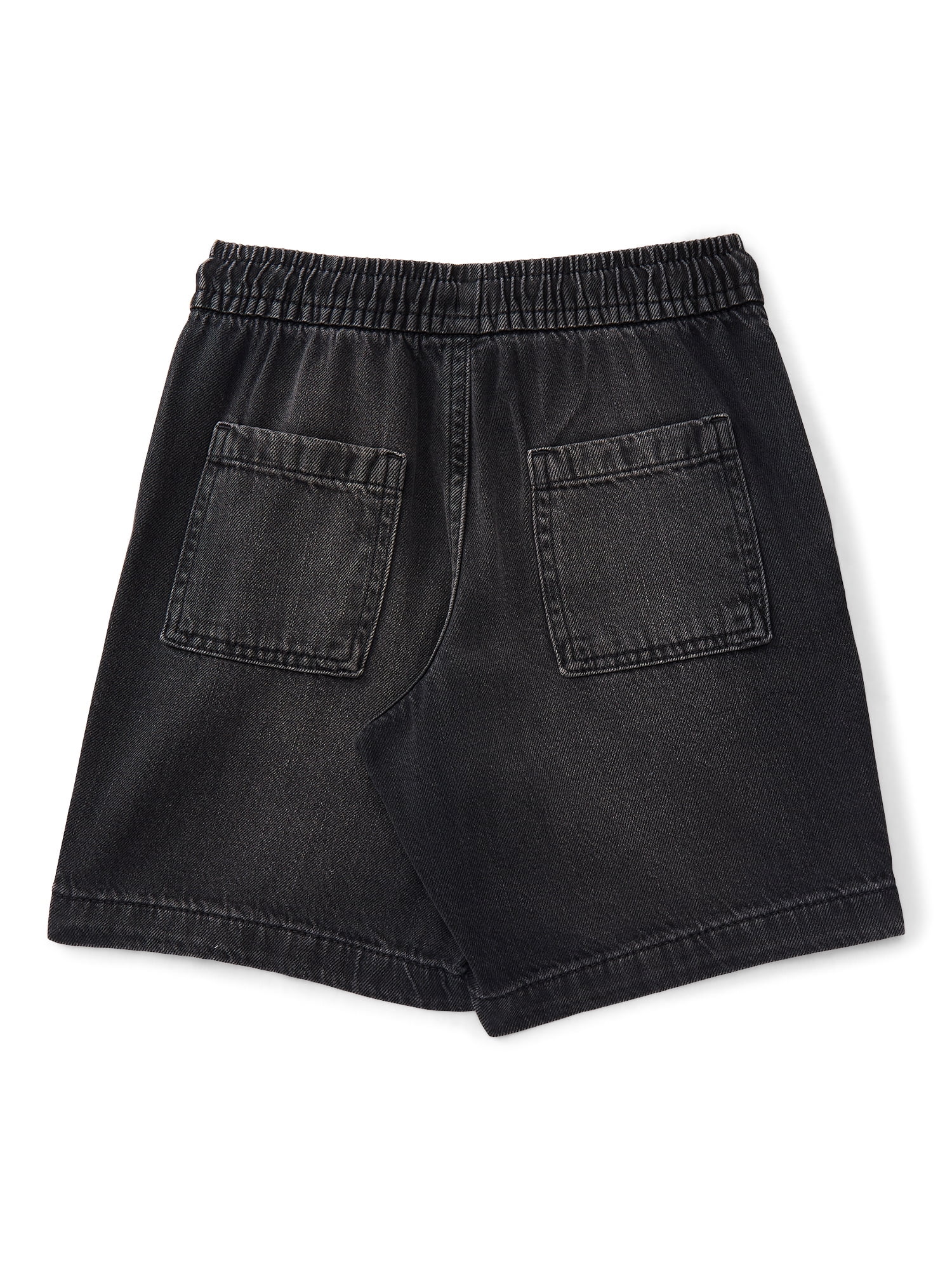 Wonder Nation Boys' Pull On Denim Shorts, Sizes 4-16 & Husky