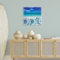 thumbnail image 3 of Stupell Industries Three Beach Umbrellas View Nautical & Beach Painting Wrapped Canvas Art Print Wall Art, 30 x 30, 3 of 8