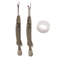 thumbnail image 2 of Sewing Seam Ripper Tool, Vintage Multifunctional Thread Remover with Masking Tape for Needlework, Sewing, Home Use, Zinc Alloy and Steel, 2 of 7