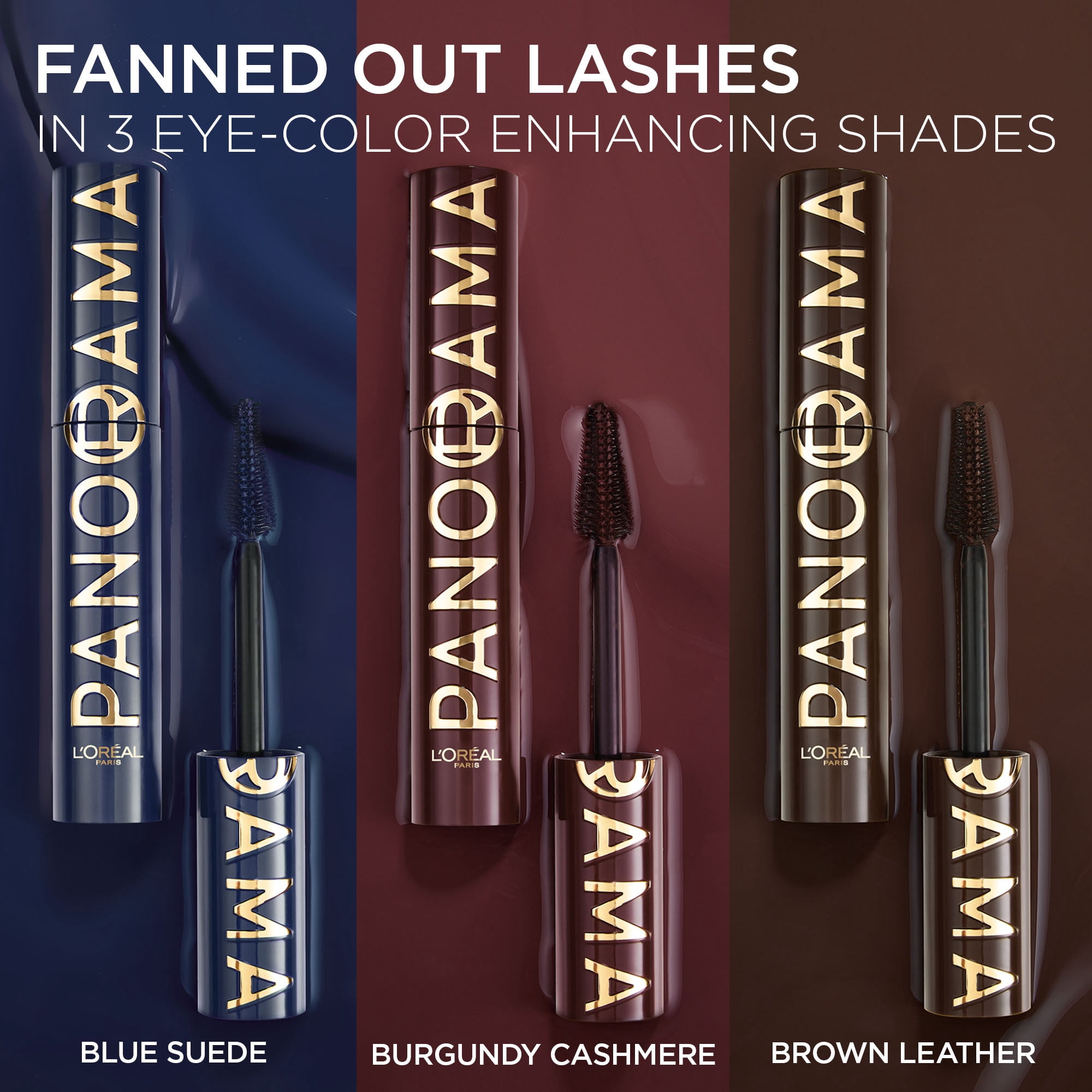 L'Oreal Paris Voluminous Panorama Mascara, Blue Suede Washable 706, 0.33 fl oz