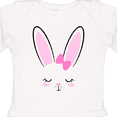 thumbnail image 4 of Inktastic Easter Bunny Girl Face Boys or Girls Long Sleeve Baby Bodysuit, 4 of 5