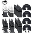 thumbnail image 1 of High-Quality Saw Blades Set For Universal Oscillating Tools, Precision Cutting Design Multipurpose Kit With High Carbon Steel, 32PCS, 1 of 5