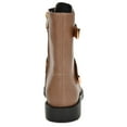 thumbnail image 4 of Lady Couture BUFFALO Combat Boot With Two Rhinestone Straps, Taupe, 10, 4 of 5