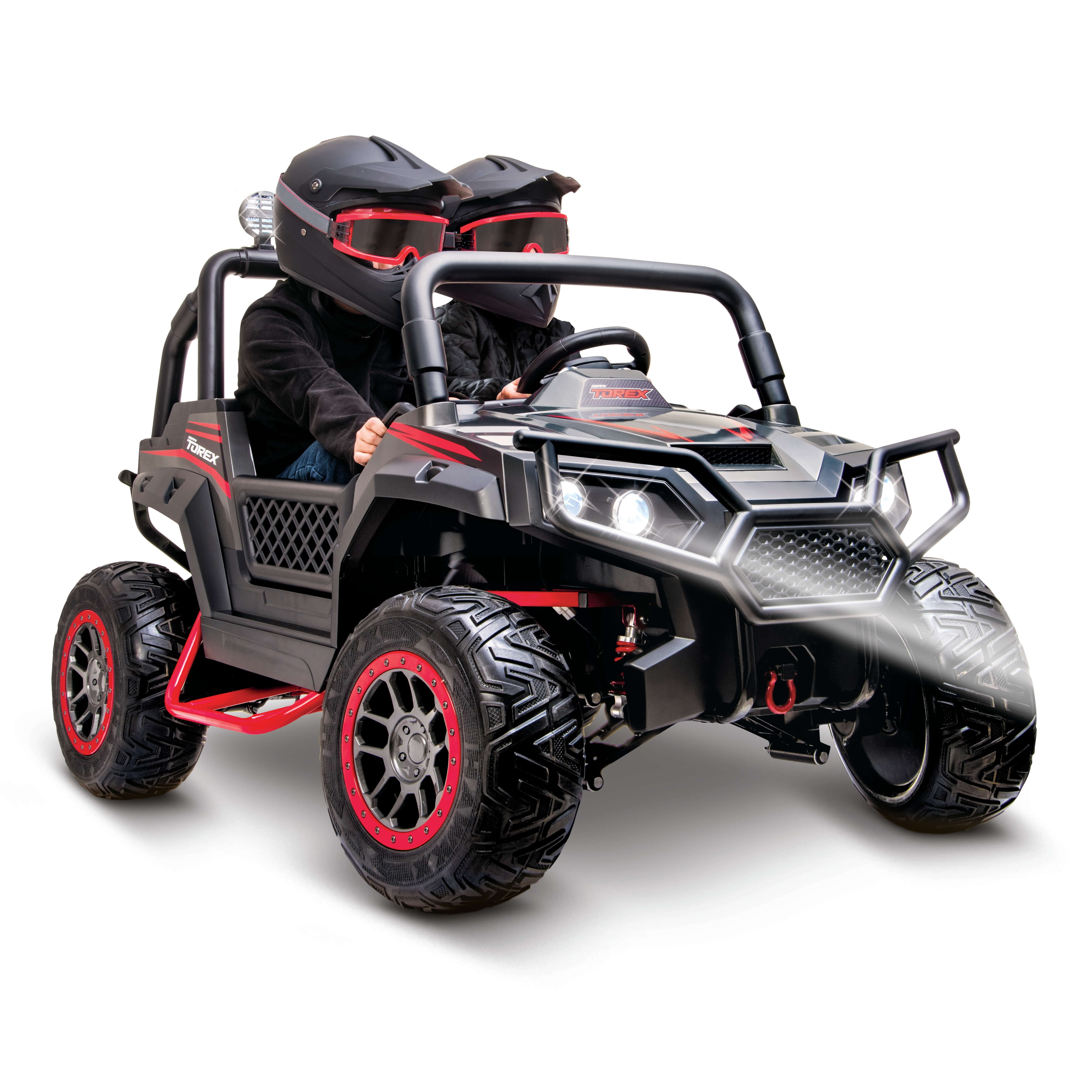 Huffy Torex New 24V UTV Kids 4x4 Side-By-Side Electric 4-wheeler Quad