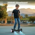 thumbnail image 5 of LENOGE Hoverboard with Seat, 6.5" Hover Board Go Kart, 300W Powerful Motor, 6-10MPH Max Speed Self Balancing Electric Scooter, 5 of 8