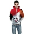 thumbnail image 1 of Pull Décontracté clown d'Halloween Impression 3D pour Amoureux, Grand Pull Ample Automne et Hiver, 1 of 6