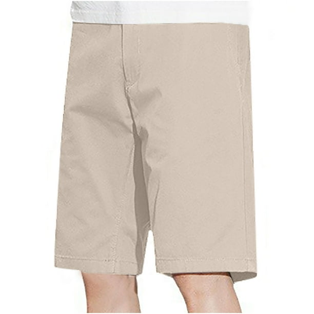pstuiky Pantalones cortos para hombre, Pantalones cortos informales para hombre, para uso diario, para playa, trabajo y actividades al aire libre, transpirables.