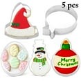 thumbnail image 2 of Coxeer Ensemble de Coupe-Cookies Mignon en Acier Inoxydable pour Biscuits pour Noël, 2 of 10