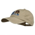 thumbnail image 2 of Bison Mascots Embroidered Washed Cap - Khaki OSFM, 2 of 5