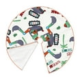 thumbnail image 3 of Bingfone Christmas Tree Skirt Mat Christmas Decoration Interior 36"-Dinosaur On Excavator2, 3 of 8