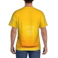 thumbnail image 2 of Rocae Yellow Lemon for Men's Moisture-Wicking Crew Tee - T-Shirt for Sports, Outdoor Activities, and Casual WearSmall, 2 of 9