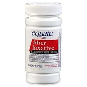 Equate Fiber Laxative Caplets, 90-Count