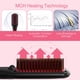 thumbnail image 4 of Cepillo alisador de pelo de cerámica mejorado de MiroPure, cepillo alisador iónico 2 en 1 con función antiescaldaduras, bloqueo automático de temperatura y función de apagado automático (negro), 4 of 5