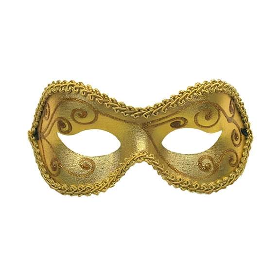 Eliza - Gold Adult Costume Mask
