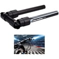 thumbnail image 4 of Foldable Bicycle Handlebar Aluminum Alloy Bike Flat Bar Cycling Accessories Folding Bike Handlebar 560mm Gray, 4 of 10