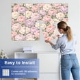 thumbnail image 5 of 8 Pack Art Acoustic Panels Soft Pastel Peony Floral Seamless Vintage Romantic Style Self Adhesive Absorbing Dampening Panels Self Adhesive for Nursery Game Room Bedroom 48"x32", 5 of 7