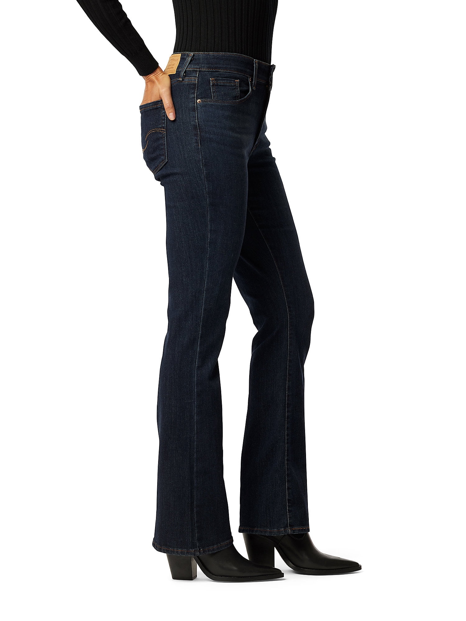 Levi Strauss Signature Women's and Women's Plus Mid Rise Bootcut Jeans