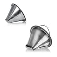 thumbnail image 2 of Reusable Stainless Steel Coffee Filter Compatible with Moccamaster KBGV KBT, #4 Cone Micro-Mesh Permanent Filter, Paperless Drip Coffee Accessory (Non-OEM), 2 of 7