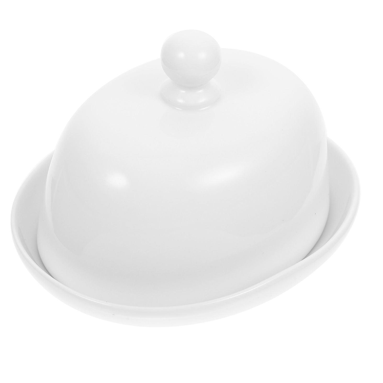 NUOLUX Ceramic Butter Dish with Lid Cheese Butter Dish Household Cheese
