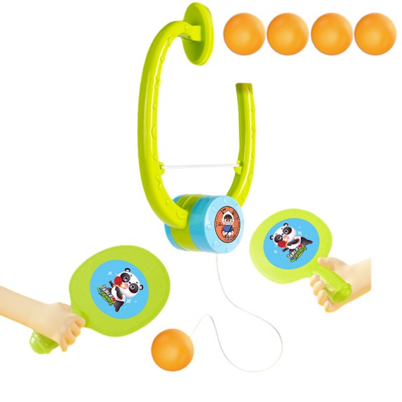 Godderr Kids Baby Toys 3 Y Old Above Kids Hanging Table Tennis Trainer Hanging Pingpong Set Parent-Child Toy 1 Set