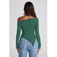 thumbnail image 2 of Remera PRETTYGARDEN Y2K Crop Top Verde Oscuro Talle L, 2 of 9