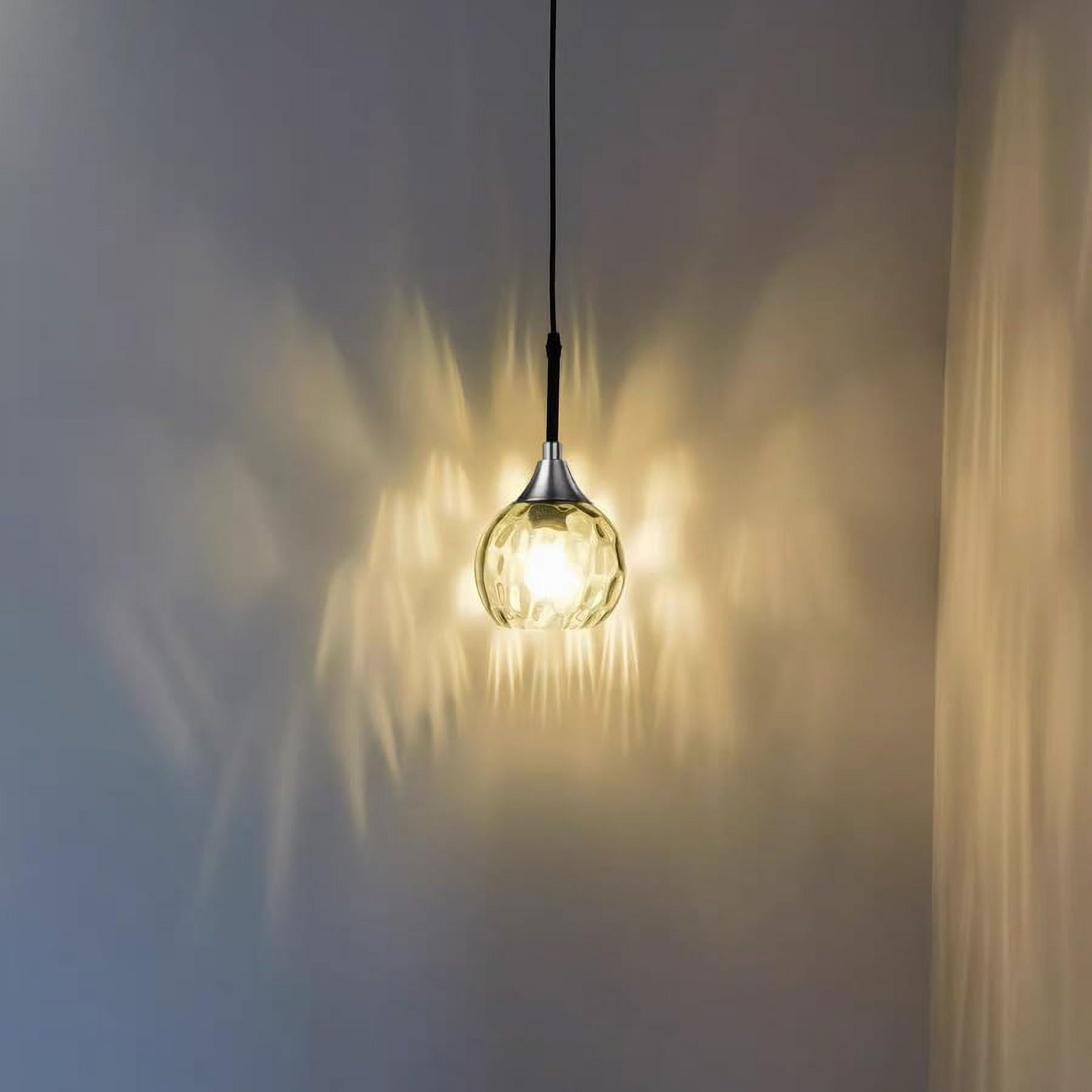 Kiven J-Type track lighting pendants Dimmable,Modern J track pendant lights with Amber Glass Globe,Decorative Track Lighting Fixture for Kitchen Hallway Restaurant Shop(3-Light)
