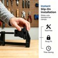 thumbnail image 5 of Corner Clamp Adapter Set, 90° Angle Squeeze Clamp Attachment, Compatible with Irwin Quick Grip Clamps, Right Angle Woodworking Tools Accessory for Cabinet Picture Frame Making, 5 of 7