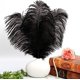 thumbnail image 4 of Nvzi Plumas de avestruz negras, 12 unidades, grandes, naturales, a granel, de 30 a 35 cm, para centros de mesa de bodas, fiestas, Pascua, Gatsby y decoración del hogar., 4 of 5