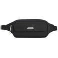 thumbnail image 1 of Riñonera Travelon Anti-Theft Essentials, negra, 8” ancho x 4” alto x 1,75” profundidad, 1 of 5
