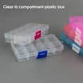 thumbnail image 6 of UDIYO Jewelry Organizer Box Transparent Visible Lightweight Easy to Clean Jewelry Storage Box for Girl, 6 of 7