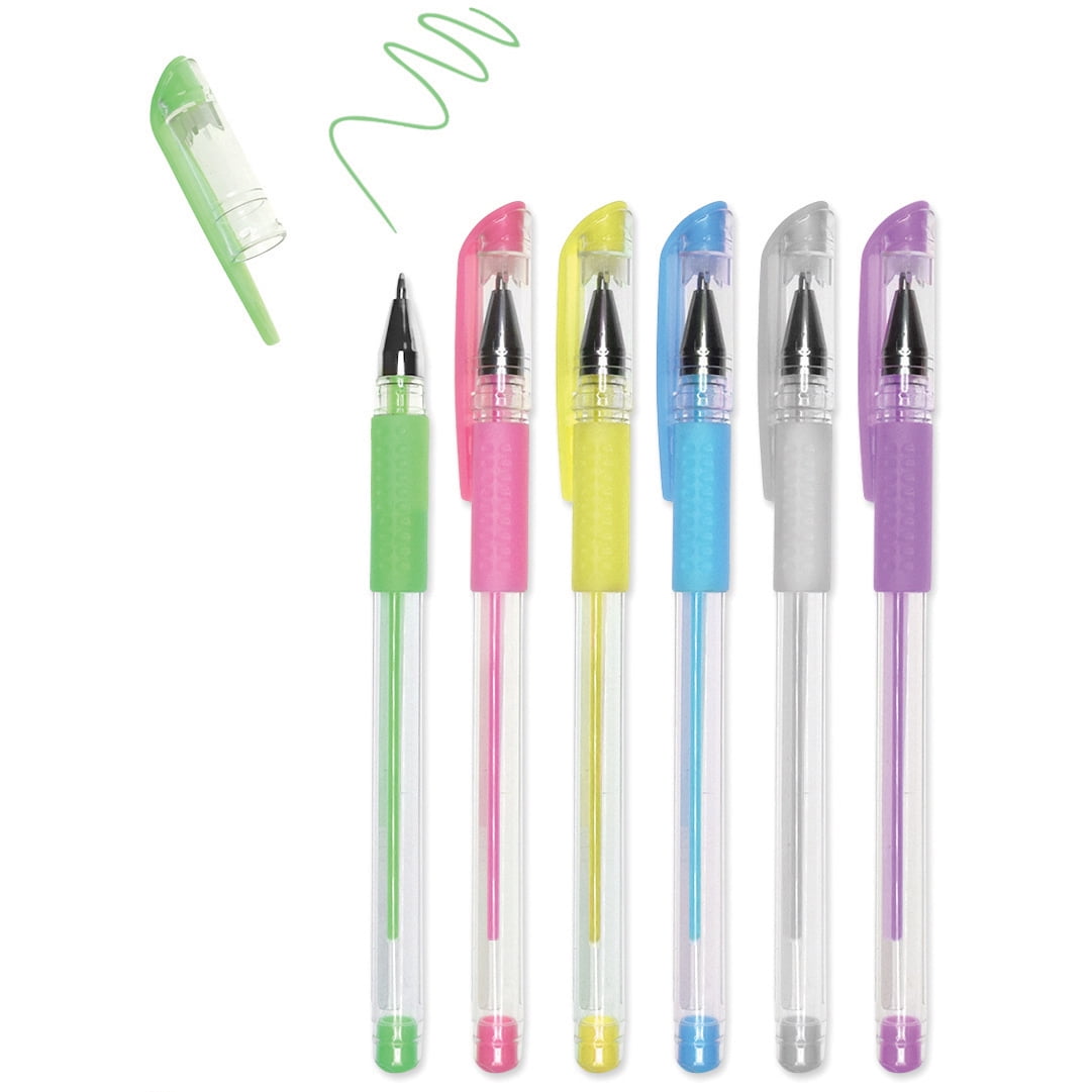 Living In Color Color-Flow Gel Pen Set 6/Pkg-Pastels