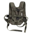 thumbnail image 1 of Mochila frontal para mascotas, transpirable, para el pecho, para cachorros, portátil, para viajes, con hebilla ajustable, para senderismo, camping, OD, verde, L, 1 of 15